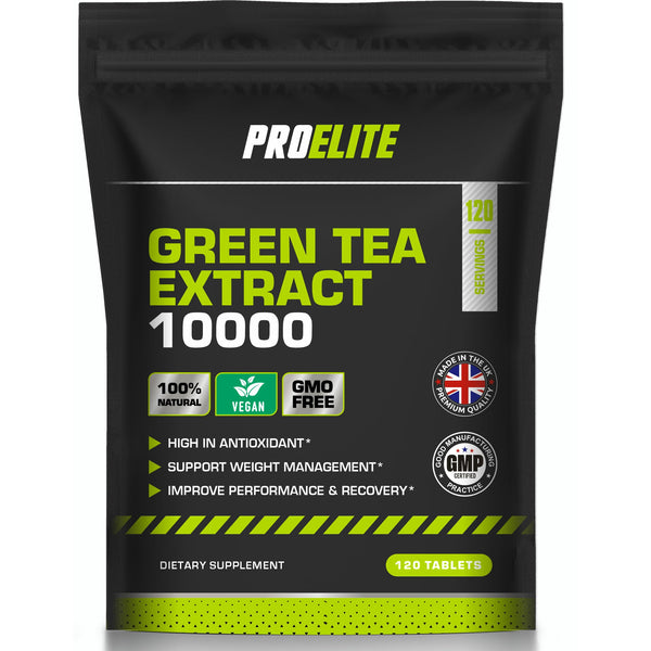 Buy PROELITE Green Tea Extract Tablets London Supplements