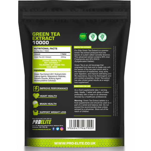 PROELITE Green Tea Extract Tablets