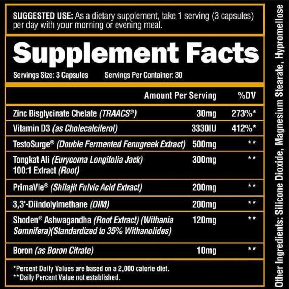 Alpha Lion SuperHuman Test 90 Capsules