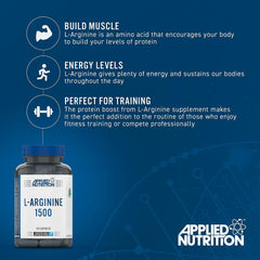 Applied Nutrition L-Arginine 1500mg - 120 Capsules