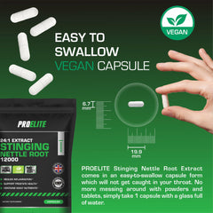 PROELITE Stinging Nettle Root Vegan Capsules