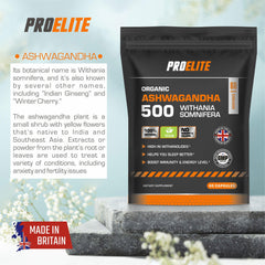 Pro-Elite Ashwagandha Vegan Capsules