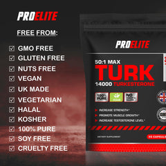 Pro-Elite TURK Turkesterone Vegan Capsules