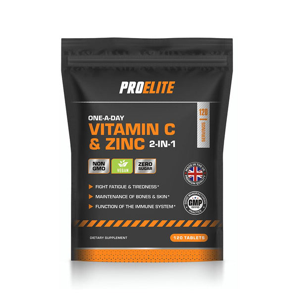 Pro-Elite Vitamin C + Zinc Vegan Tablets