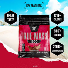 BSN True Mass 1200 4.73kg Powder