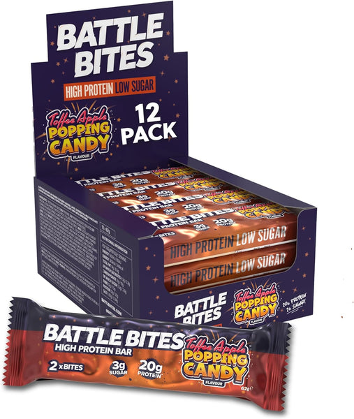 Battle Bites Hi Protein Bar 12x62g
