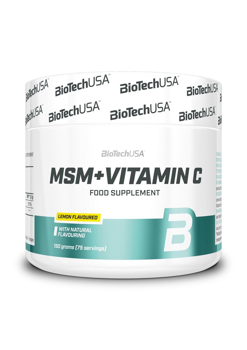 BioTech USA MSM + Vitamin C 150g