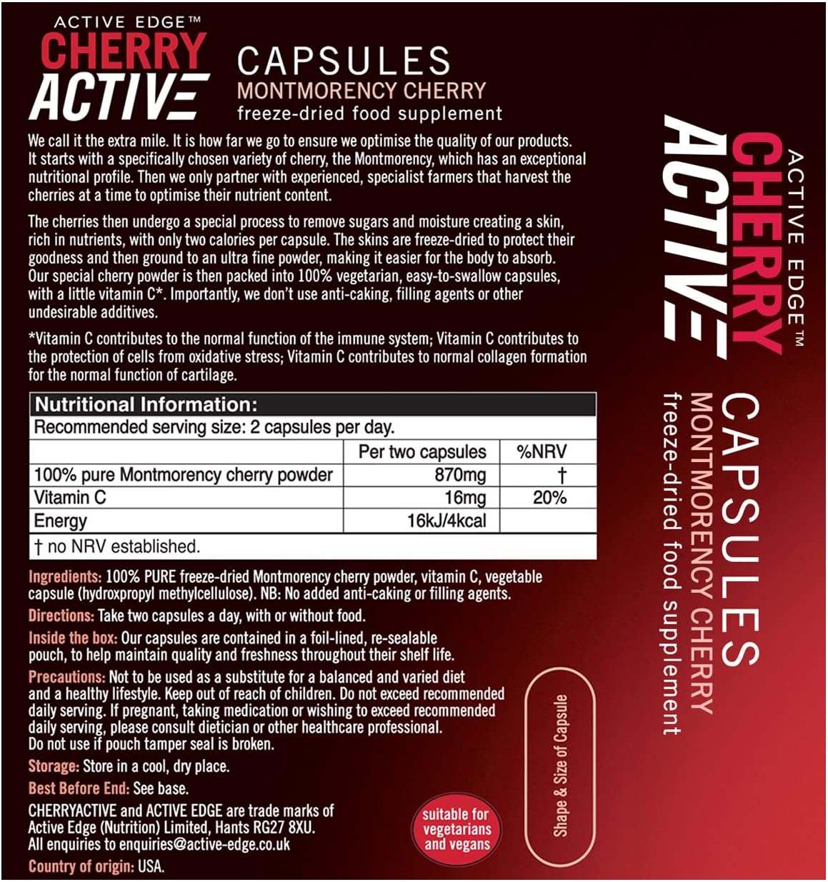 CherryActive Concentrate 60 Capsules