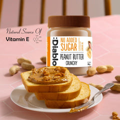 Diablo No Added Sugar Peanut Butter 340g