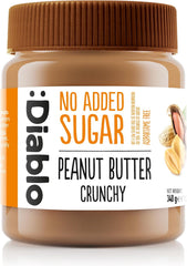 Diablo No Added Sugar Peanut Butter 340g