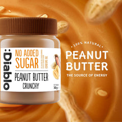 Diablo No Added Sugar Peanut Butter 340g