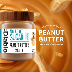 Diablo No Added Sugar Peanut Butter 340g