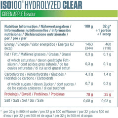 Dymatize Nutrition ISO100 Hydrolyzed Clear Protein Isolate Powder 900g