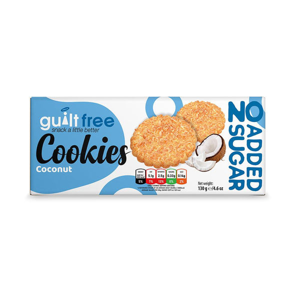 GuiltFree Coconut Cookie NO ADDED SUGAR 130g