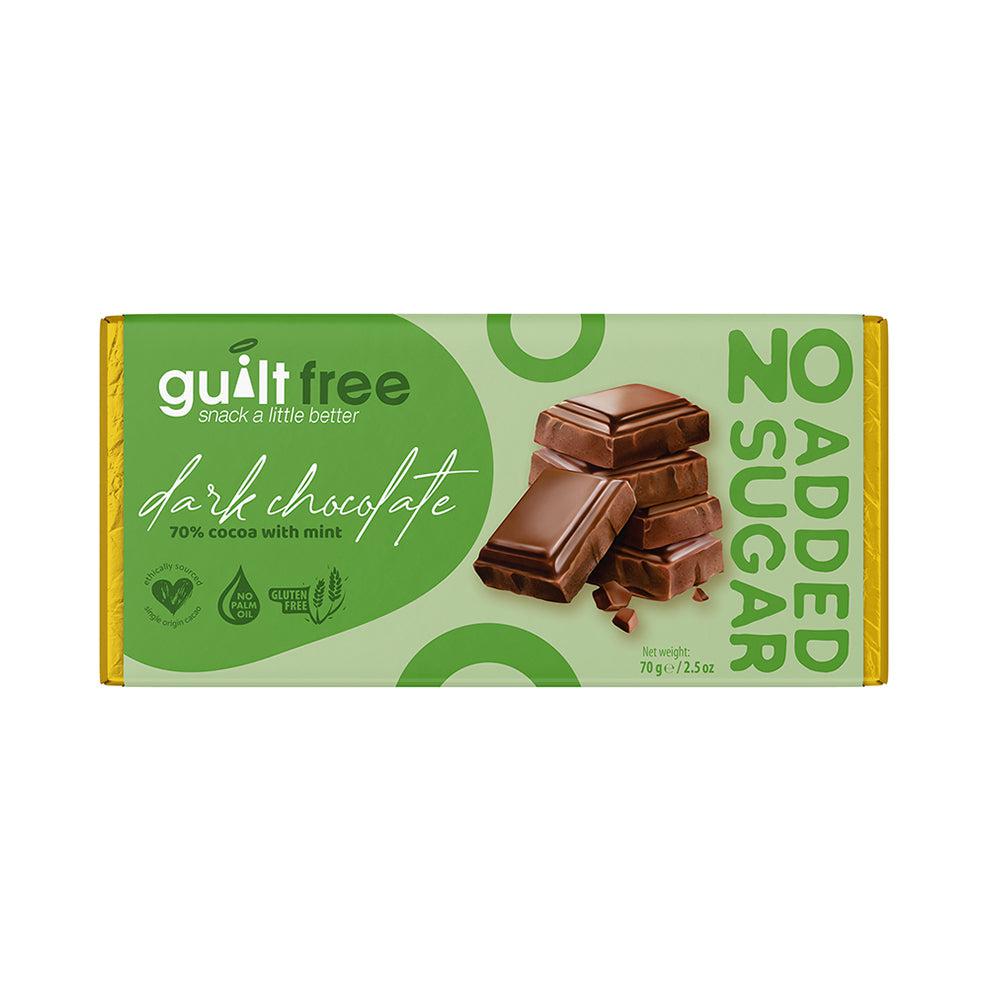 GuiltFree No Added Sugar Chocolate Bar 70g