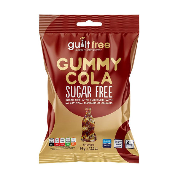 GuiltFree Sugar Free Gummies -  Cola Bottles