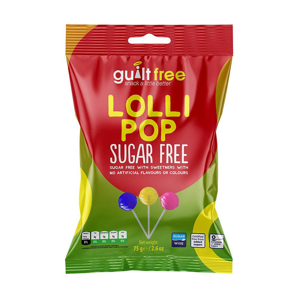 GuiltFree Sugar Free Lollipop - Mixed