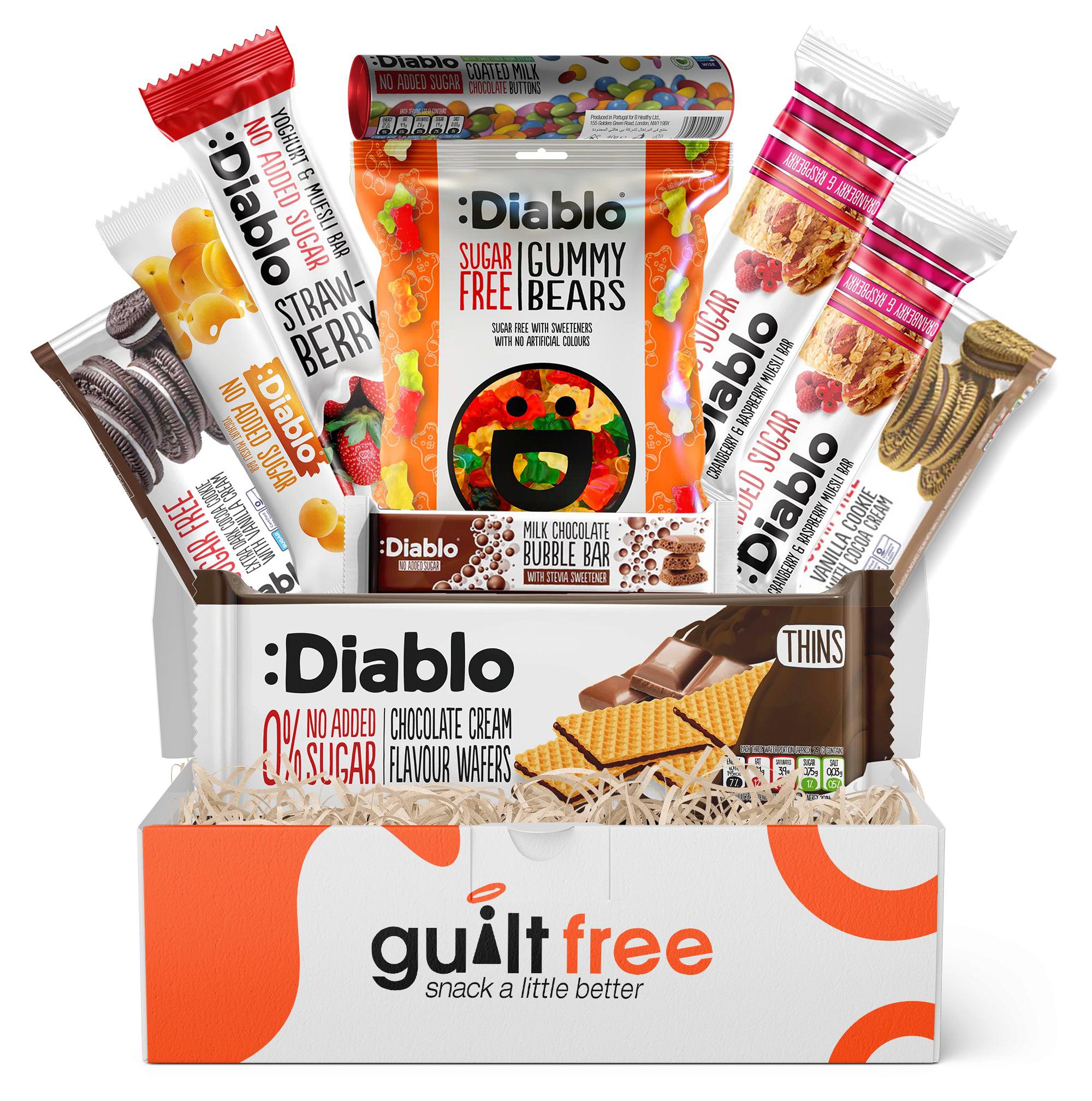 Guiltfree Diablo No Added Sugar Hamper Box (10 Items)