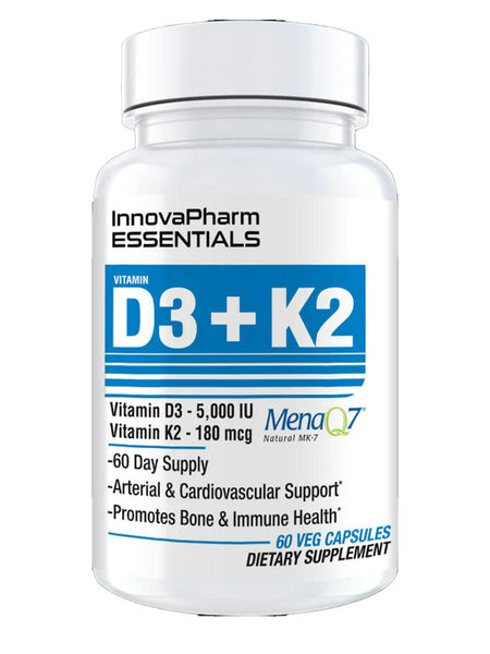 Innovapharm D3+K2 60 Capsules