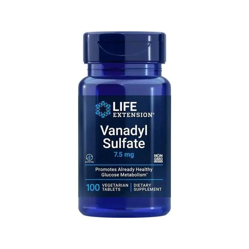 Life Extension Vanadyl Sulfate, 7.5mg - 100 Vegetarian Tablets