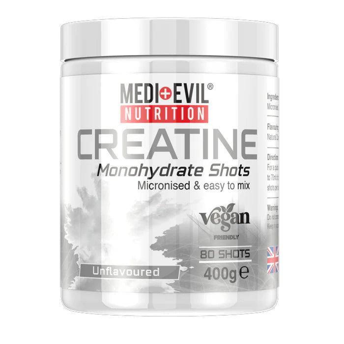 Medi+Evil Nutrition Creatine Monohydrate Shots 400g