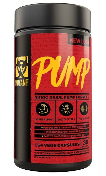 Mutant Pump 154 Capsules