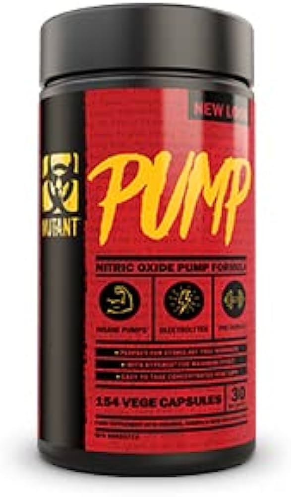 Mutant Pump 154 Capsules