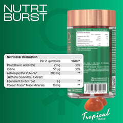 Nutriburst Ashwagandha KSM-66 - 60 Gummies