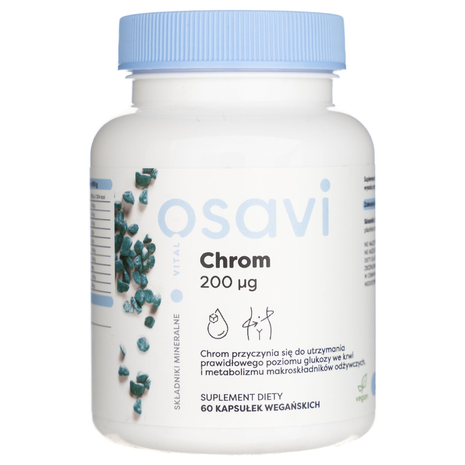 Osavi Chromium 200mcg 60 VCapsules