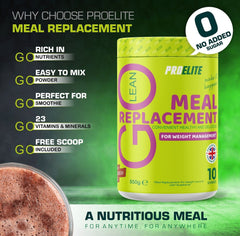 PROELITE Go Lean Meal Replacement 550g