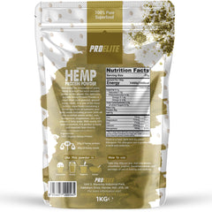 PROELITE Organic Hemp Protein Powder