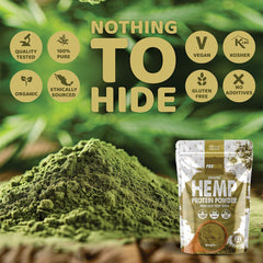 PROELITE Organic Hemp Protein Powder