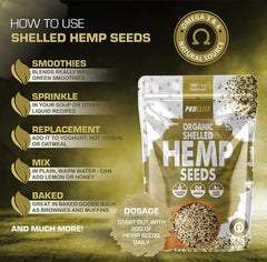 PROELITE Organic Hemp Seeds