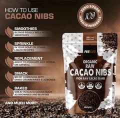 PROELITE Organic Raw Cacao Nibs