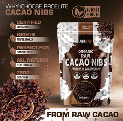 PROELITE Organic Raw Cacao Nibs