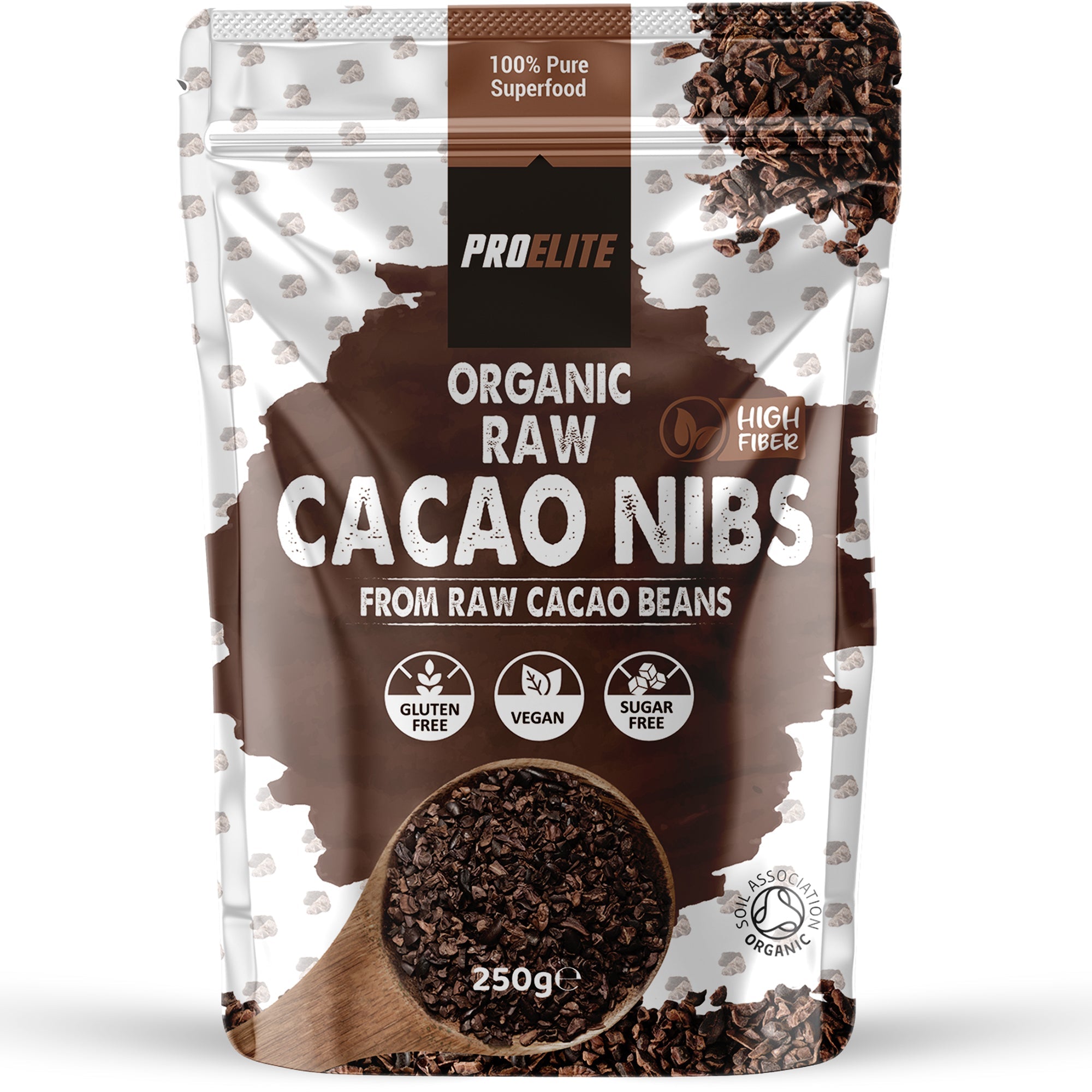 PROELITE Organic Raw Cacao Nibs