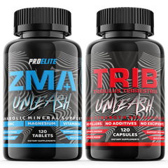 PROELITE ZMB6+ - 120 Tablets (Bottle) + PROELITE Tribulus Terrestris - 120 Capsules (Bottle)