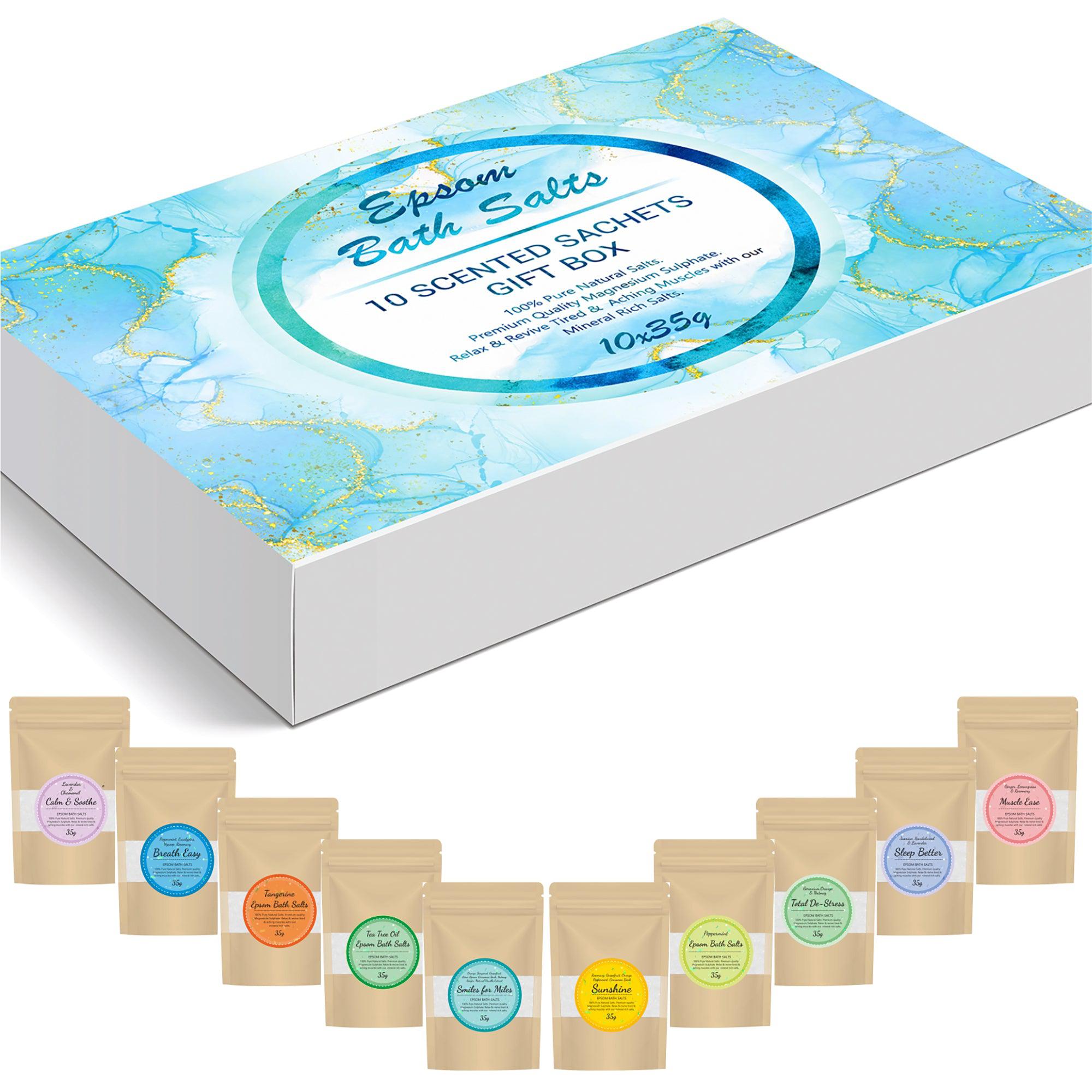 Pure Source Nutrition Epsom Salt Variety Box 10x35g