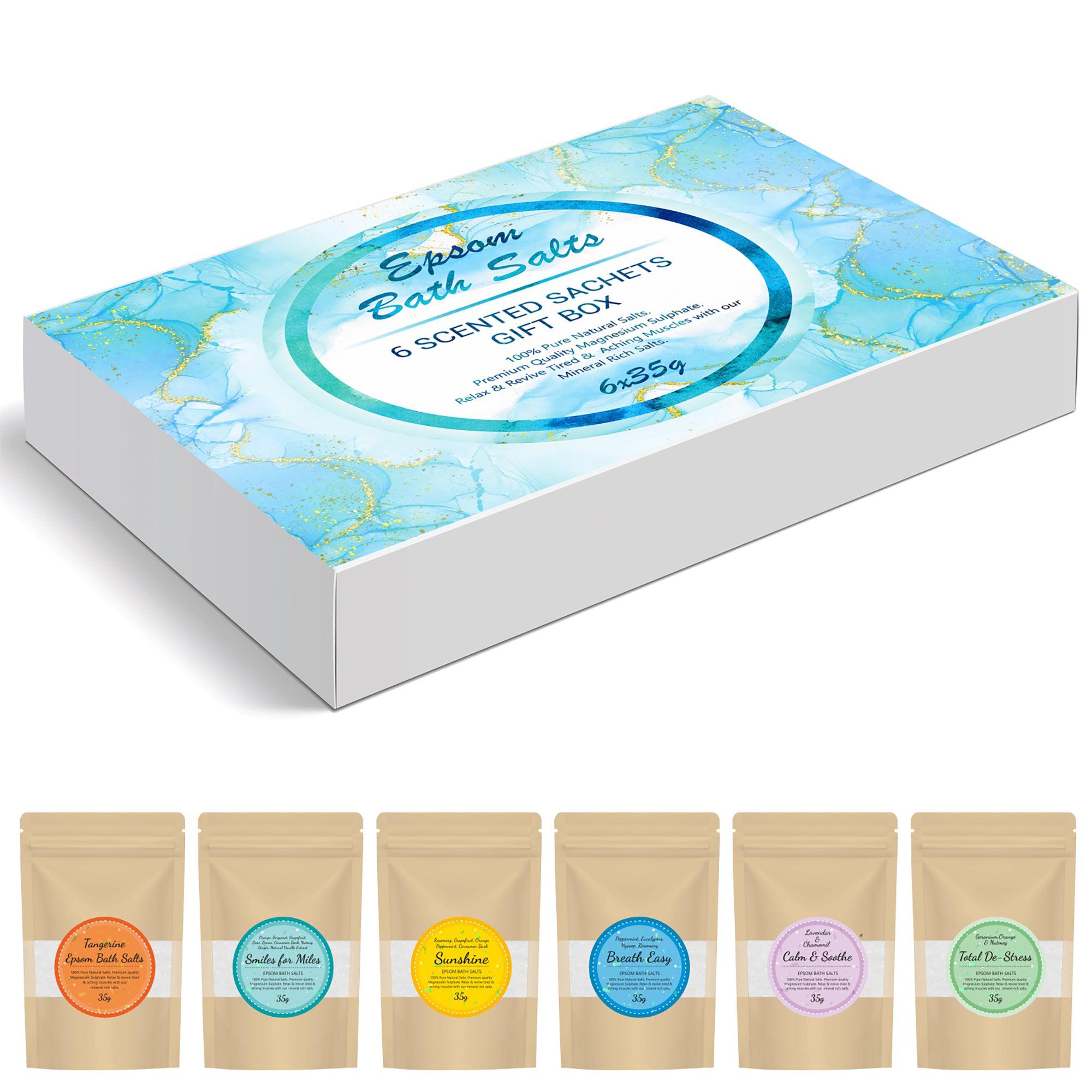 Pure Source Nutrition Epsom Salt Variety Box 6x35g