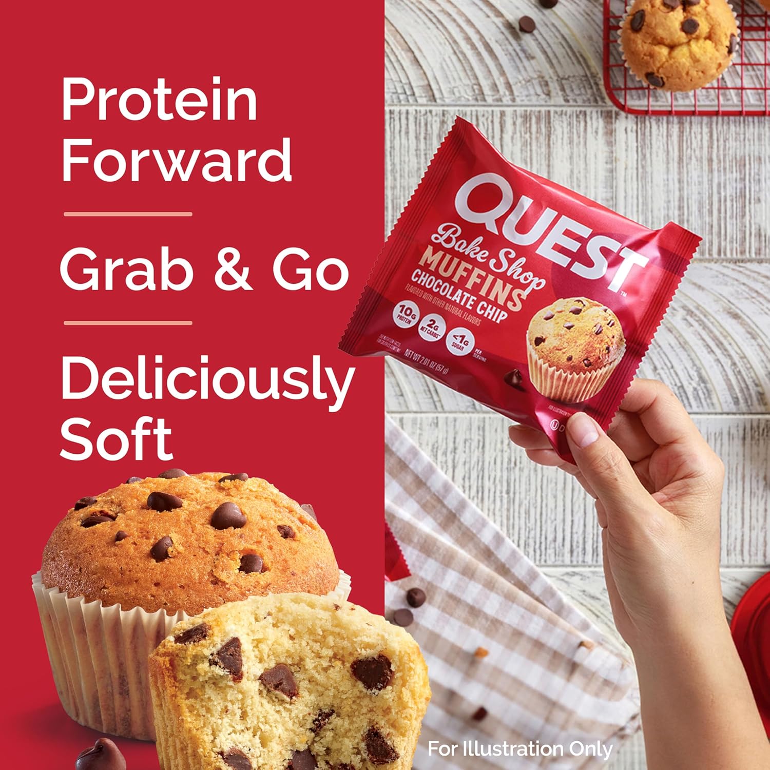 Quest Nutrition Bakeshop Muffin 1x57g