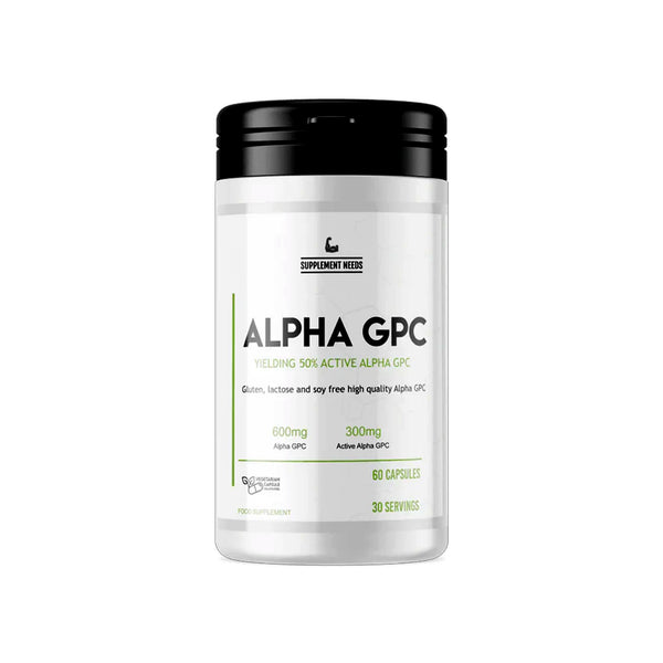 Supplement Needs Alpha GPC 60 Capsules