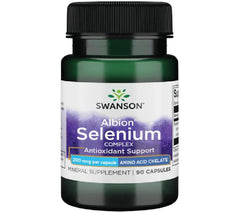 Swanson Albion Complexed Selenium 200mcg 90 Capsules