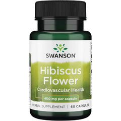 Swanson Full Spectrum Hibiscus Flower 400mg 60 Capsules