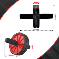 TnP Accessories Ab Wheel With Foam Handle (Double wheel)