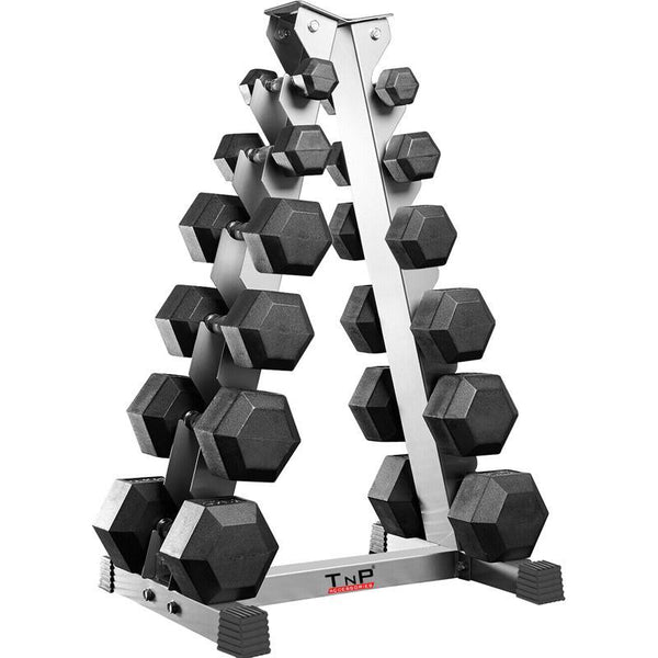 TnP Accessories Vertical Dumbbell Weights Set Storage Stand Rack XQRY-A30-Dumbbell Sets-londonsupps