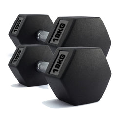 TnP Accessories Hex Dumbbell Pairs (x2 Dumbbells)