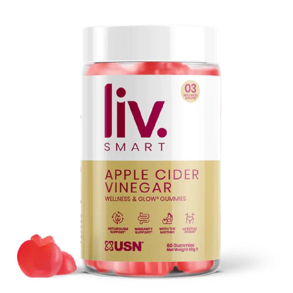 USN LivSMART Apple Cider Vinegar Gummies - 60 Gummies