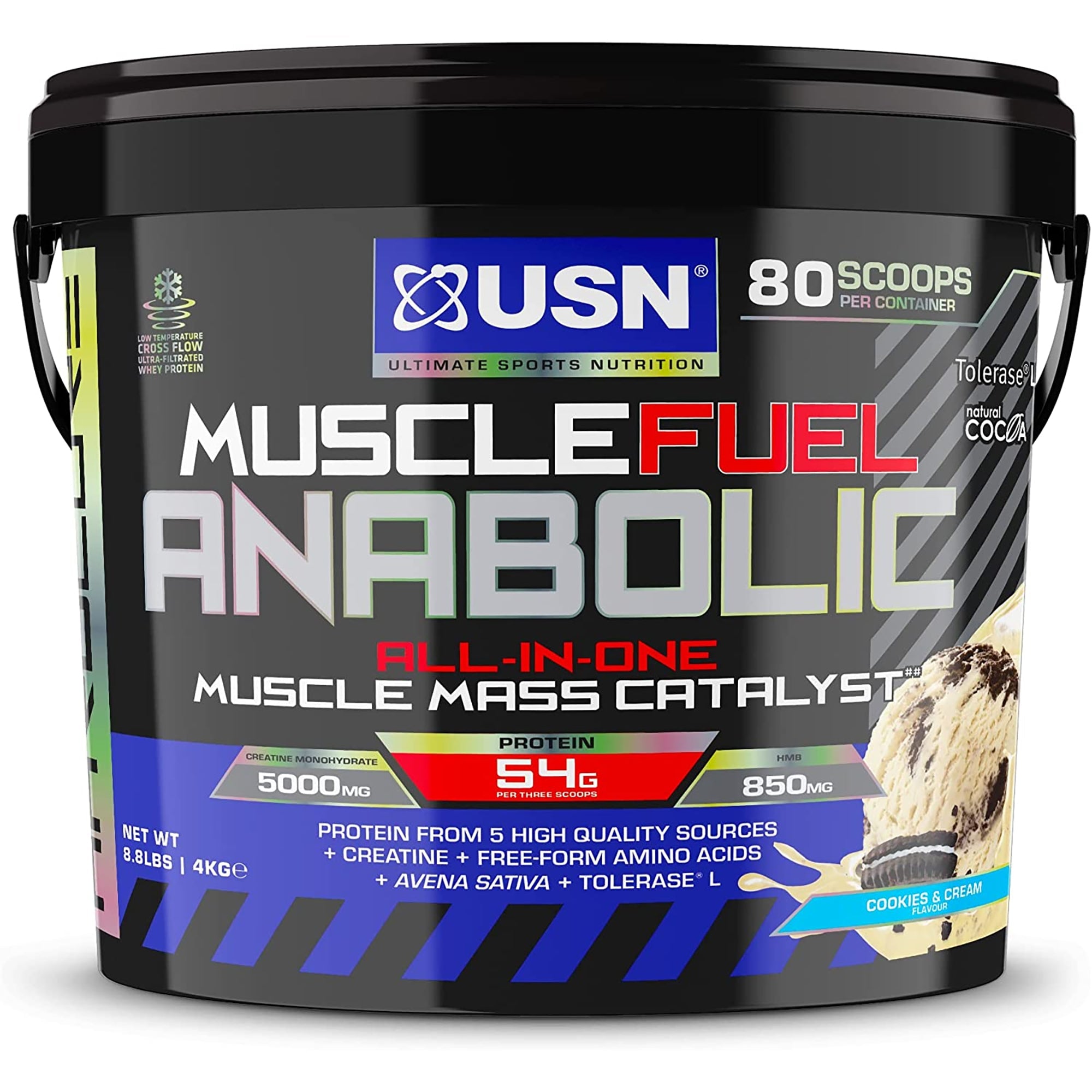 Buy USN Muscle Fuel Anabolic 4kg Powder