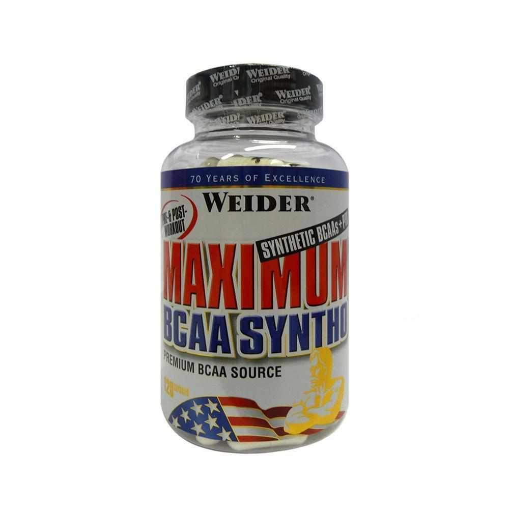 Weider Nutrition Maximum BCAA Syntho 120 Capsules-Amino Acids-londonsupps