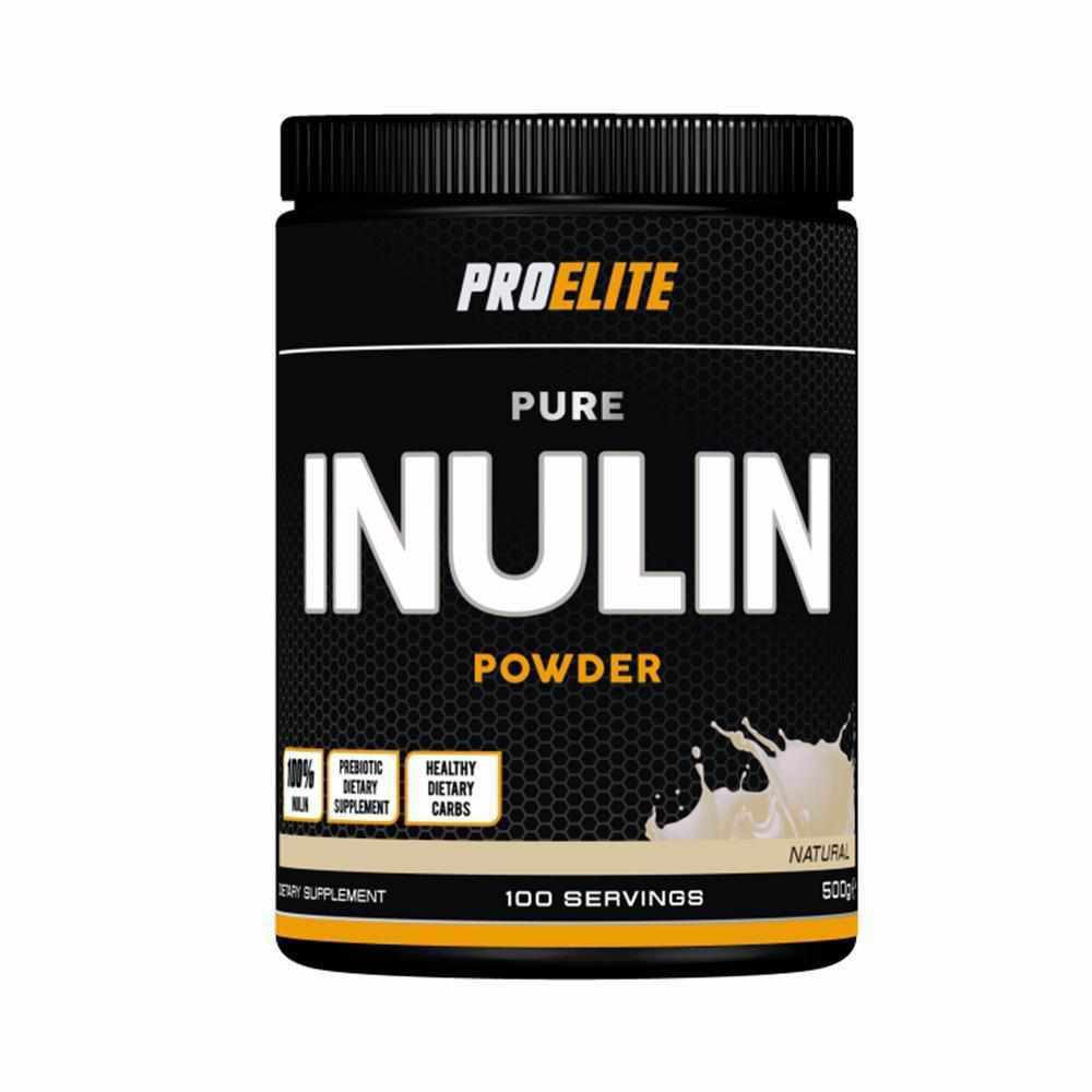 Pro-Elite Inulin Fructo-Oligosaccharide (FOS) 500g Powder-Fibre-Pro-Elite-500g-London Supplements